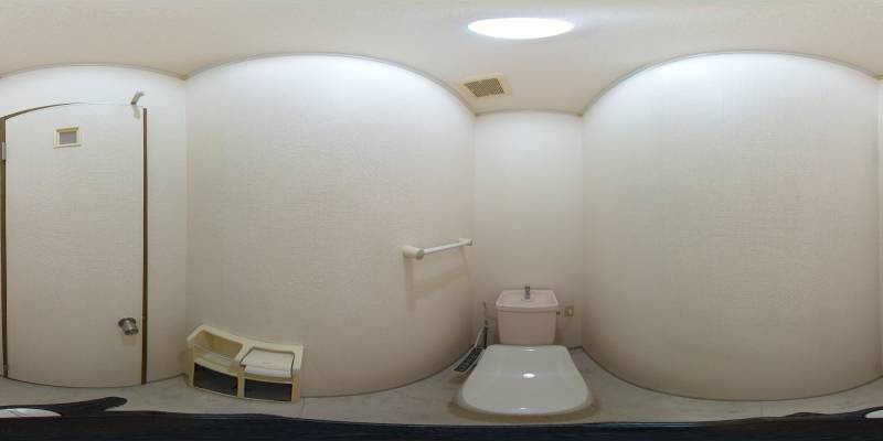 パノラマ画像トイレ