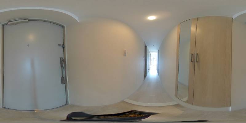 パノラマ画像玄関