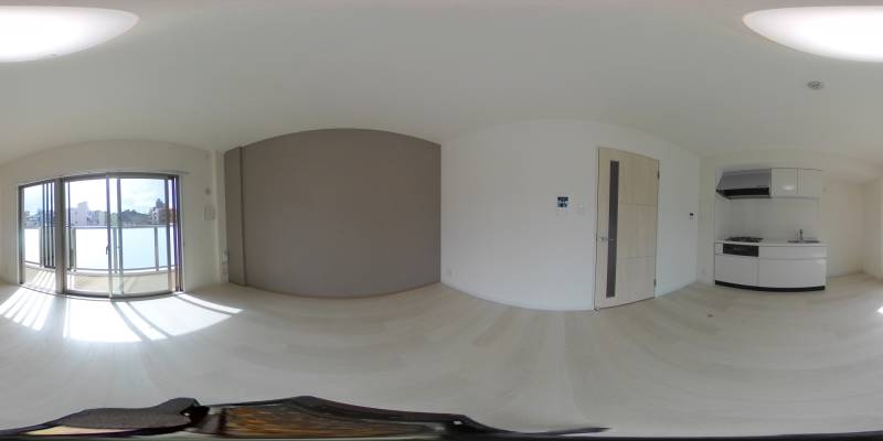 パノラマ画像リビング