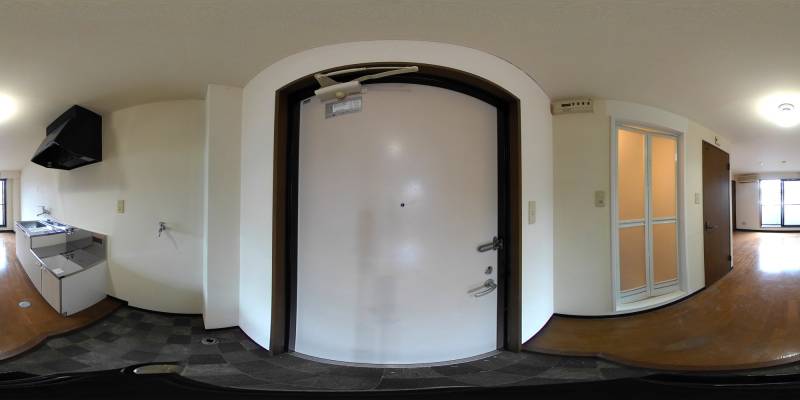 パノラマ画像玄関