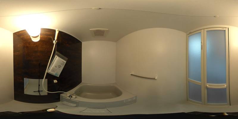 パノラマ画像バスルーム