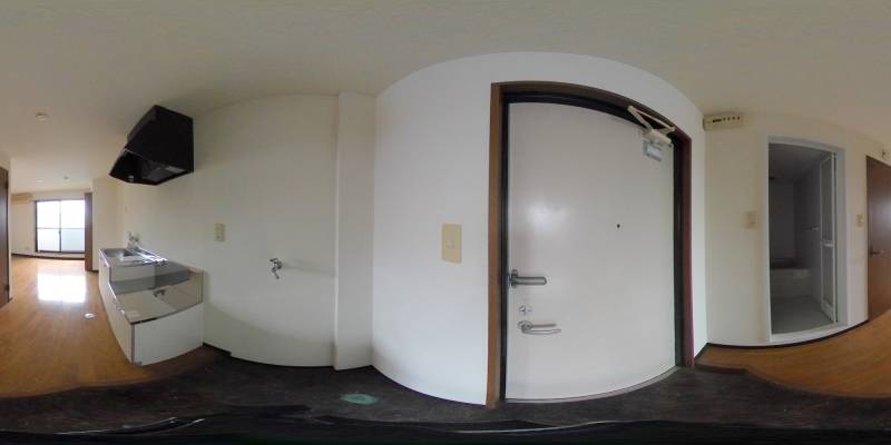 パノラマ画像玄関