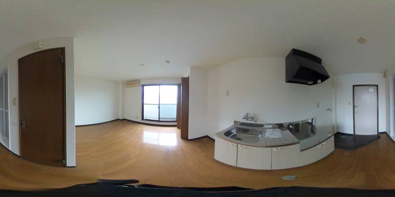 パノラマ画像キッチン