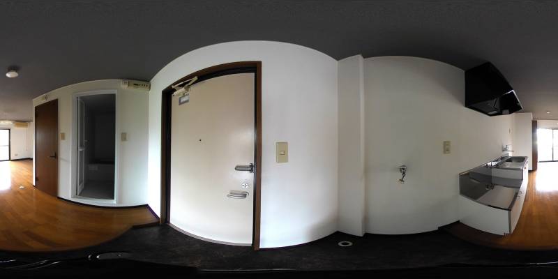 パノラマ画像玄関