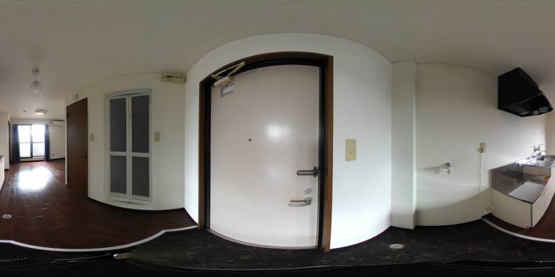 パノラマ画像玄関