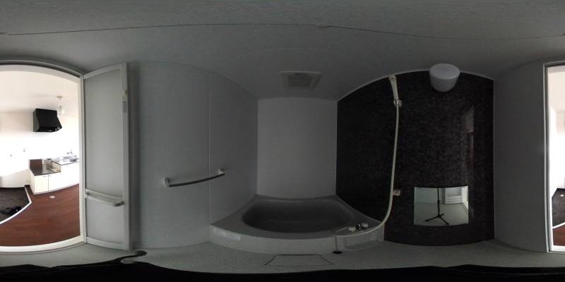 パノラマ画像バスルーム
