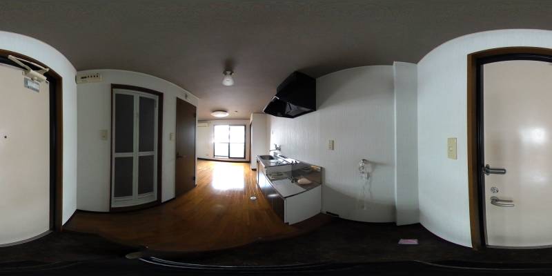 パノラマ画像玄関