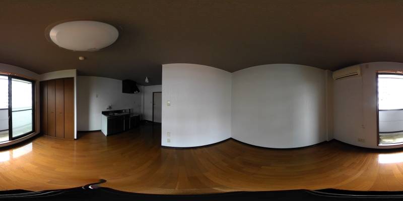 パノラマ画像洋室