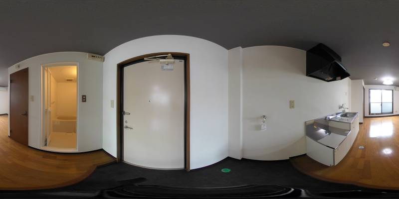 パノラマ画像玄関