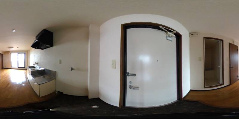 パノラマ画像玄関