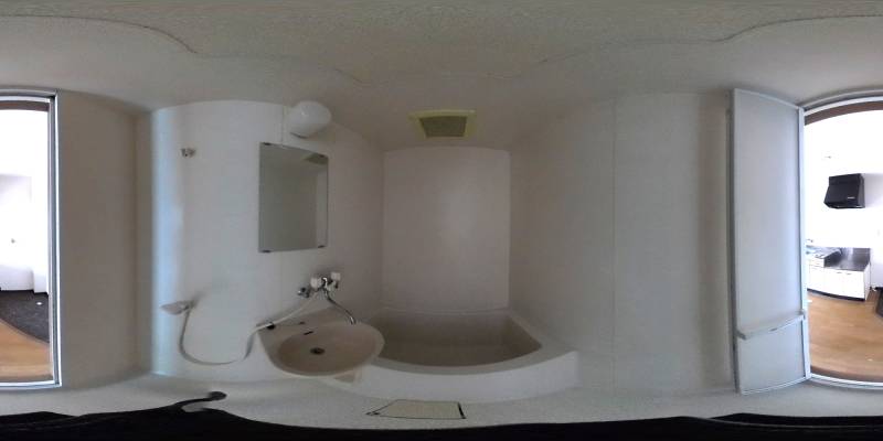 パノラマ画像バスルーム
