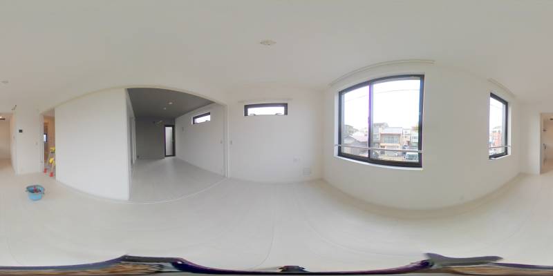 パノラマ画像リビング