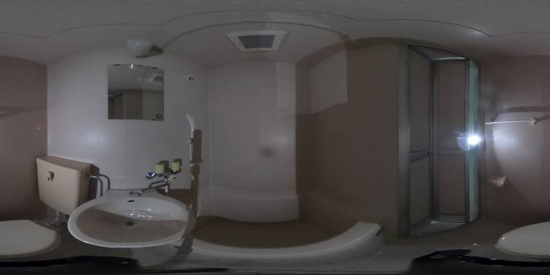 パノラマ画像洗面所