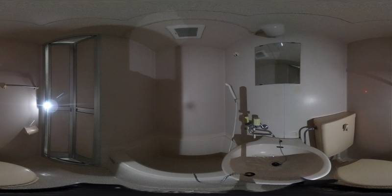 パノラマ画像洗面所