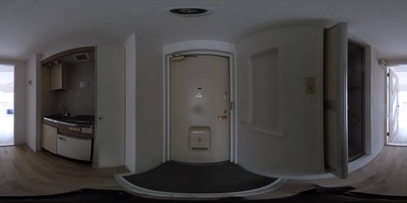 パノラマ画像玄関