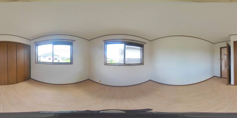 パノラマ画像洋室