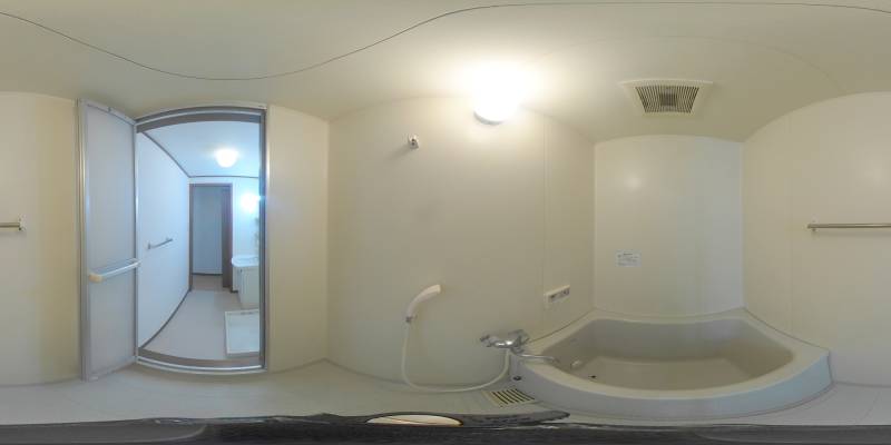 パノラマ画像バスルーム