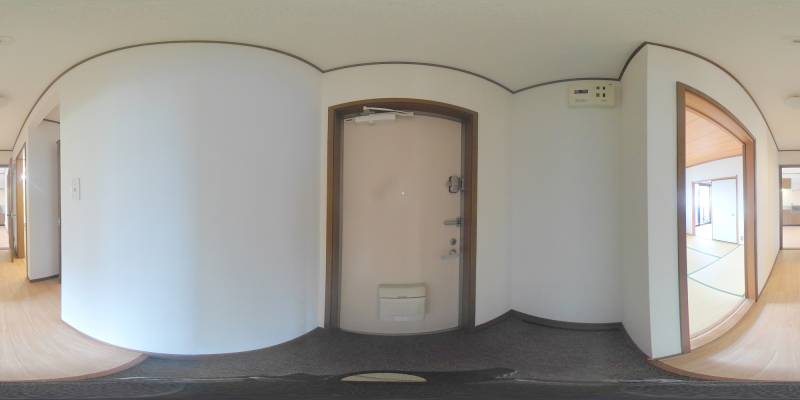 パノラマ画像玄関