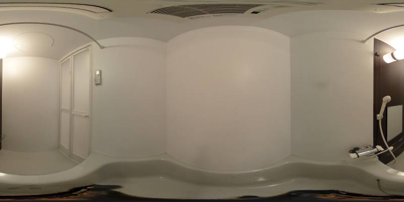 パノラマ画像バスルーム