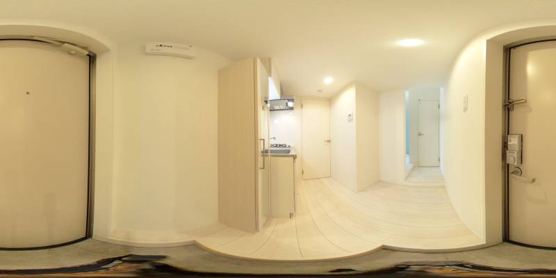 パノラマ画像玄関