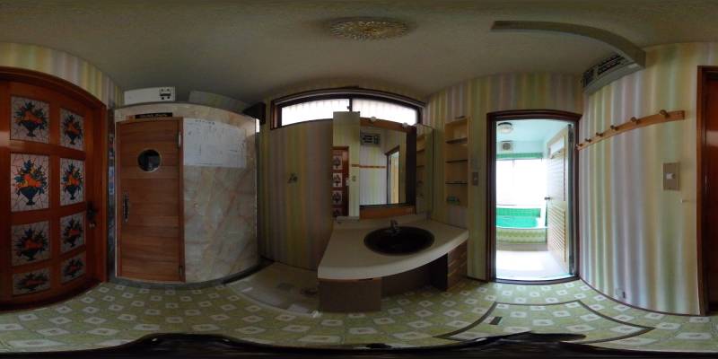 パノラマ画像洗面所