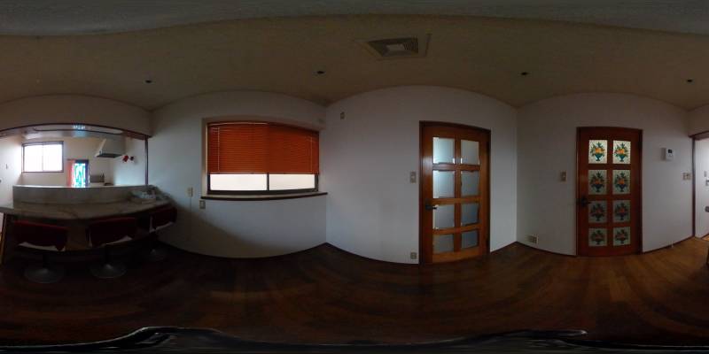 パノラマ画像洋室