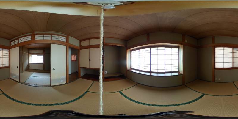 パノラマ画像和室