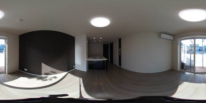 パノラマ画像リビング