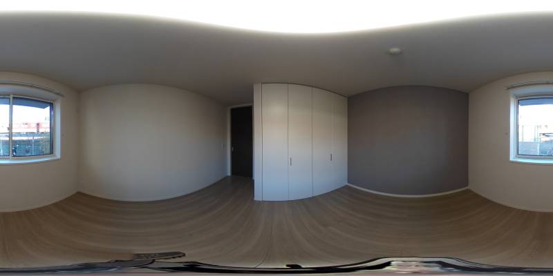 パノラマ画像洋室