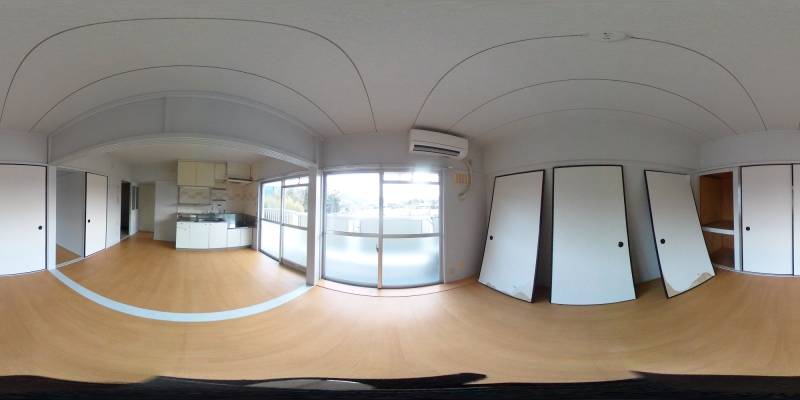 パノラマ画像洋室