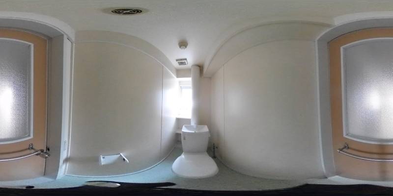 パノラマ画像トイレ