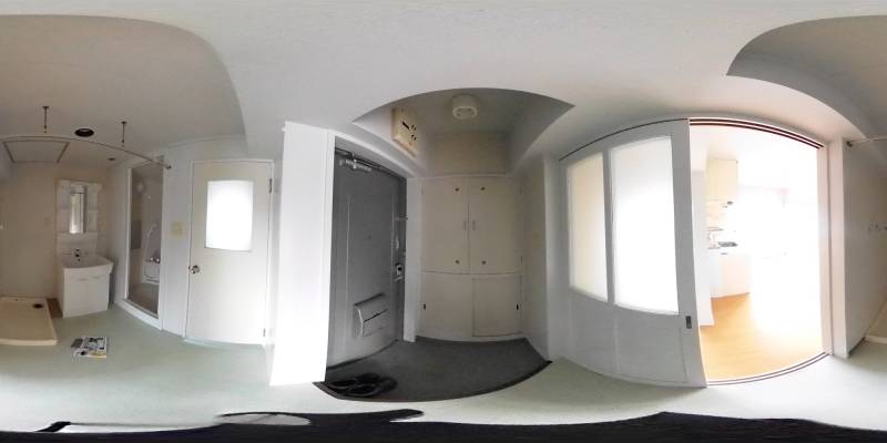 パノラマ画像玄関