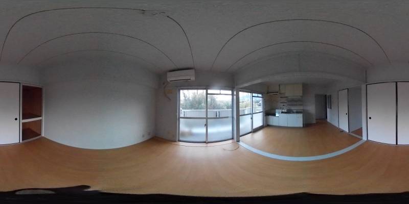 パノラマ画像洋室