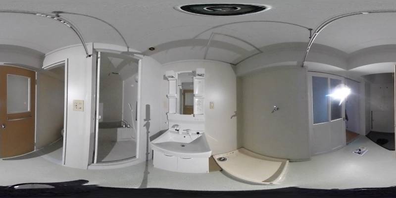 パノラマ画像洗面所