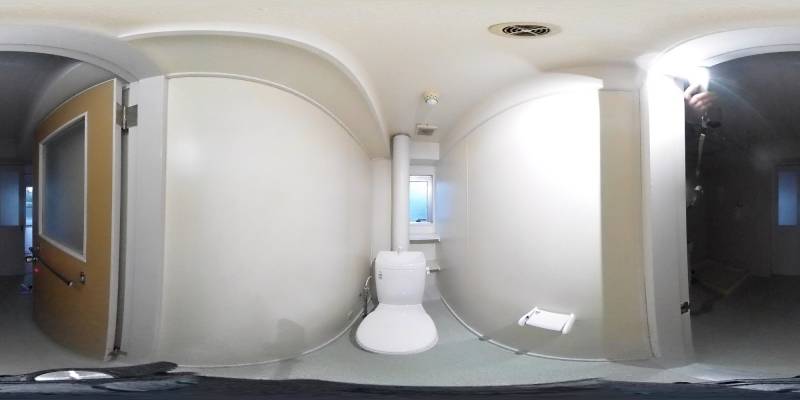 パノラマ画像トイレ