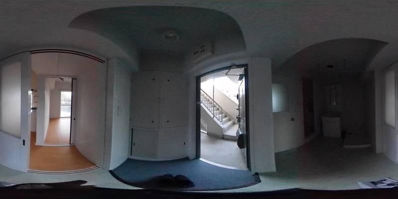 パノラマ画像玄関