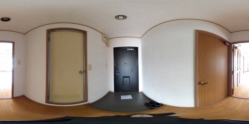 パノラマ画像玄関