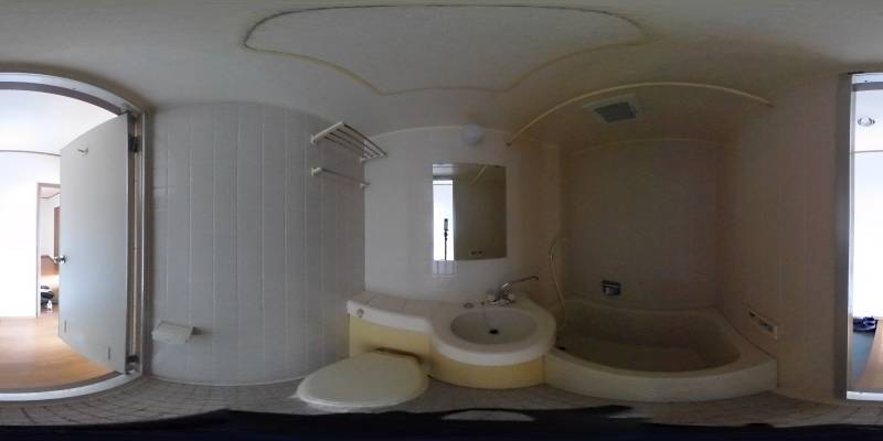 パノラマ画像洗面所