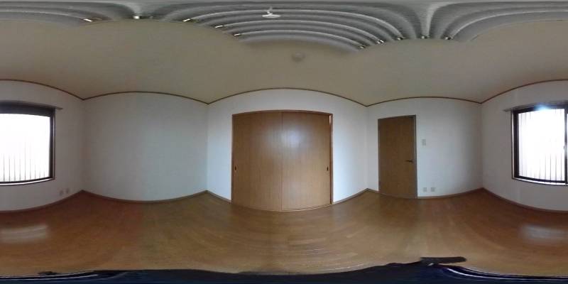 パノラマ画像洋室