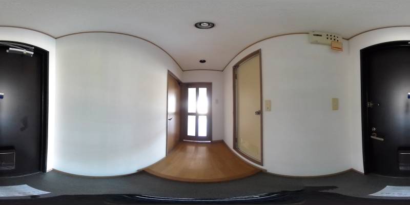 パノラマ画像玄関