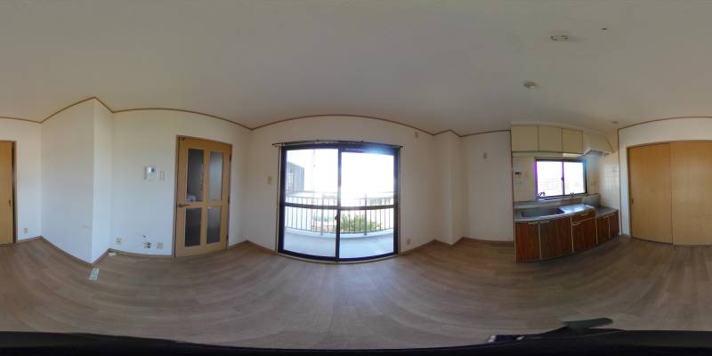 パノラマ画像リビング