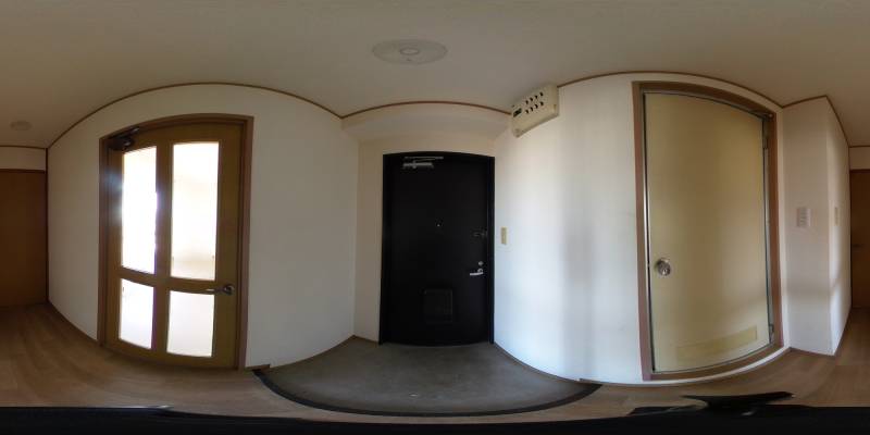 パノラマ画像玄関