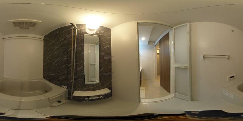 パノラマ画像バスルーム