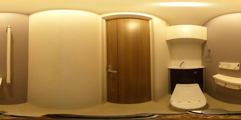 パノラマ画像トイレ