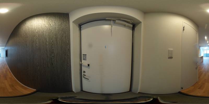 パノラマ画像玄関