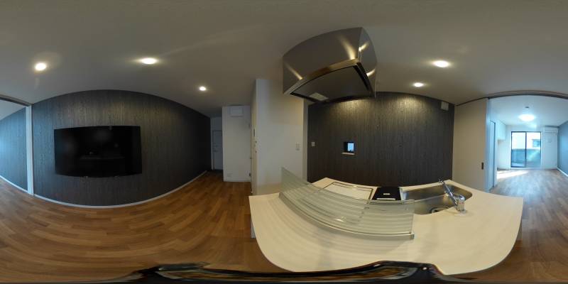 パノラマ画像リビング