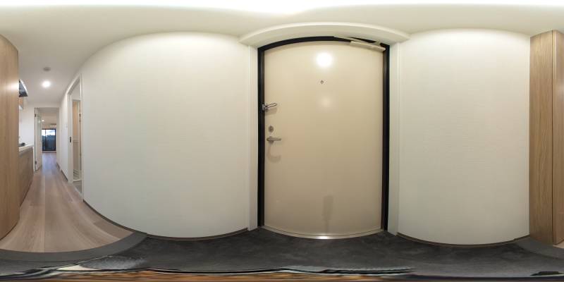 パノラマ画像玄関