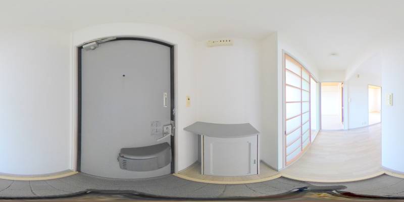 パノラマ画像玄関