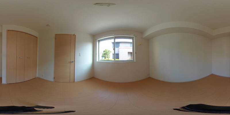 パノラマ画像洋室