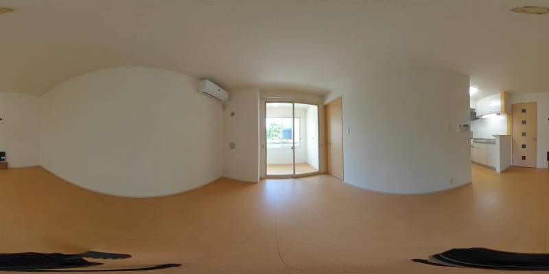 パノラマ画像リビング